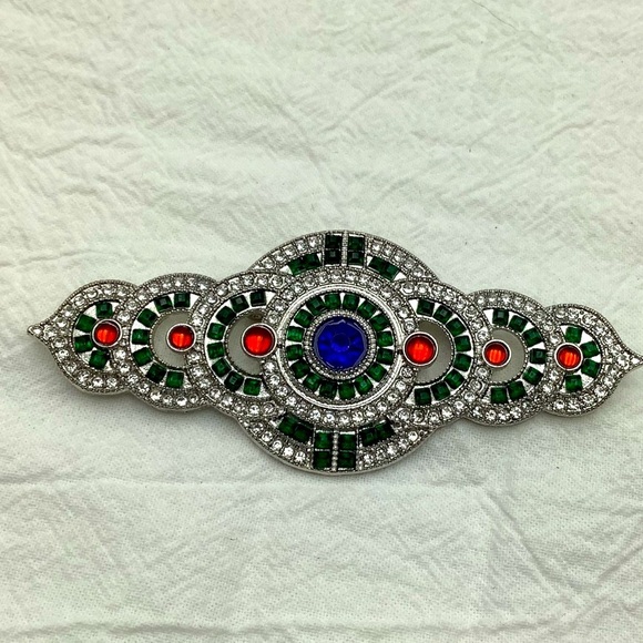 Victorian Inspired Bar Brooch - Picture 1 of 3